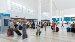 LPIA Survey Pic 1- passengers in terminal