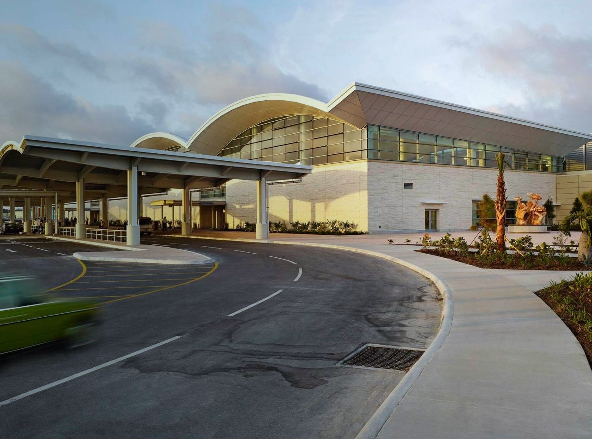 LPIA Airport front.